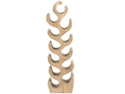 Flessenrek Van Suarhout - 12 Flessen - B28 X D19 X H100 Cm - Naturel - Guimaras-OZAIA Best