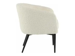 Fluffy Fauteuil Teddy Wit.-Venture Home Online