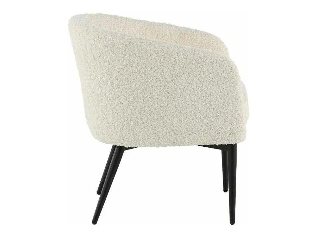 Fluffy Fauteuil Teddy Wit.-Venture Home Online