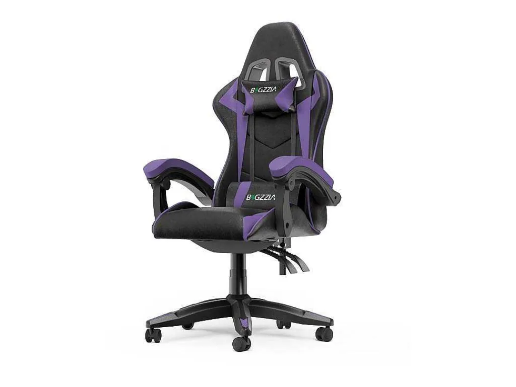 Gaming- En Bureaustoel Ergonomische Computerbureaustoel Met Hoofdsteun En Lumbale Ondersteuning-Vente-unique Discount