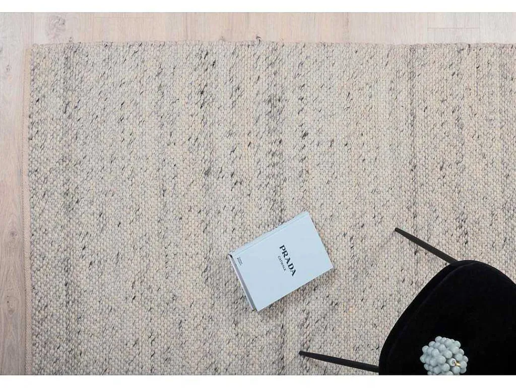 Ganga Vloerkleed 240X170 Cm Wol Wit.-Vente-unique Outlet