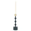 Geemailleerde Aluminium Kandelaar - H.26,5 Cm - Eend Blauw - Parina-OZAIA Online