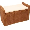 Genua Rotan Opbergkist, Honingkleurig-Vente-unique New