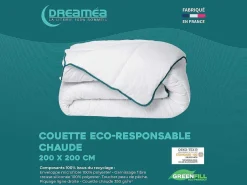 Gerecycled Warm Dekbed Van In Microvezel - 200 X 200 Cm - 350 Gr/M - Rosa-DREAMEA Discount