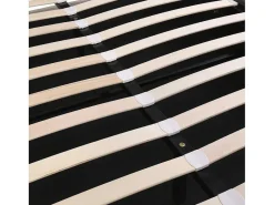 Gestoffeerd Opbergbed - 140X200Cm - Fluwelen Stof - Verstelbaar Hoofdeinde Met Blokpatroon - Grijs-ModernLuxe Online