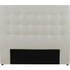 Gewatteerd Hoofdbord Francesco - 140 Cm - Stof - Beige-Vente-unique