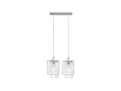 Gracja Hanglamp, Chroom, 33X13X130 Cm,-EPIKASA