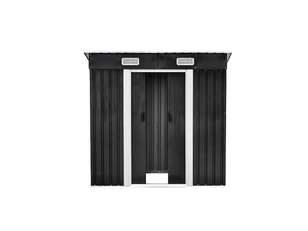 Grijs Metalen Tuinhuisje Van Gegalvaniseerd Staal 2,3 M - Manso-EXPERTLAND Discount
