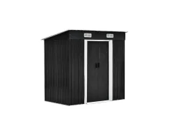 Grijs Metalen Tuinhuisje Van Gegalvaniseerd Staal 2,3 M - Manso-EXPERTLAND Discount