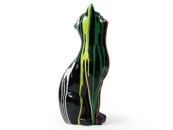 Groot Kattenstandbeeld Van Hars L24 X B13 X H53 Cm Meerdere Kleuren Miniria-OZAIA Hot