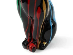 Groot Kattenstandbeeld Van Hars L24 X B13 X H53 Cm Meerdere Kleuren Miniria-OZAIA Hot