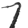 Groot Saxofoonstandbeeld Van Hars L29 X B16 X H62 Cm Zwart Musania-OZAIA Hot