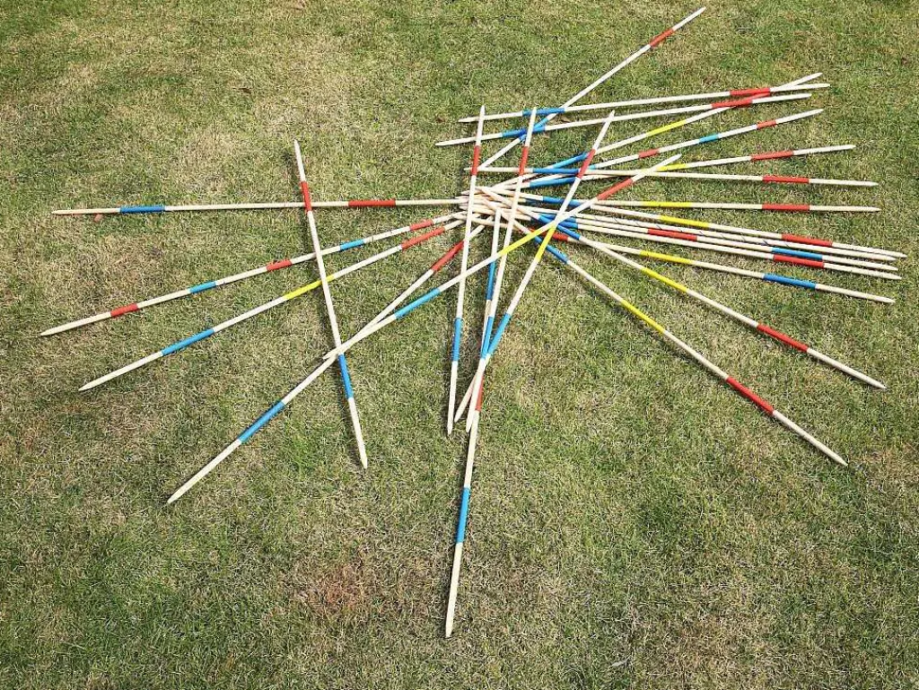 Groot Spel In Hout - Mikado - 90 Cm - Caribou-Vente-unique