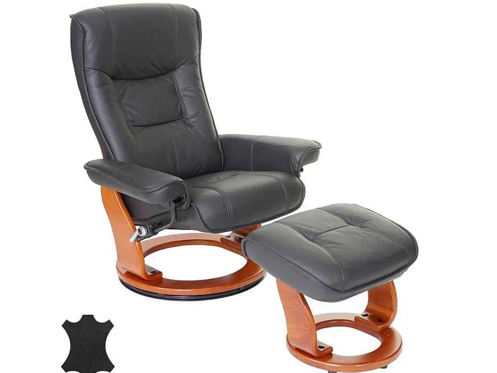 Halifax Fauteuil, Zwart, Honingkleurig-Vente-unique Online