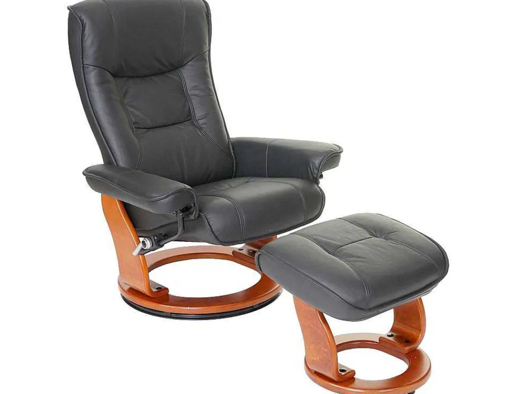 Halifax Fauteuil, Zwart, Honingkleurig-Vente-unique Online