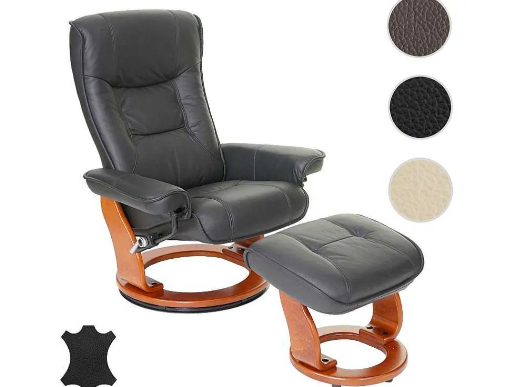Halifax Fauteuil, Zwart, Honingkleurig-Vente-unique Online