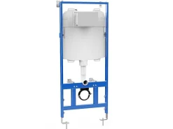 Hangend Toilet Pakket In Glanzend Zwart Met Inbouwreservoir En Bedieningsplaat - Javoine-Vente-unique Best