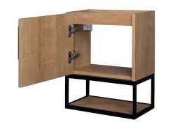 Hangend Wastafelmeubel Met Nis - 40 Cm - Licht Naturel - Lopena-Vente-unique