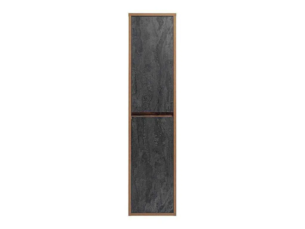 Hangende Badkamerkolom - Licht Naturel En Antraciet - H170 Cm - Tikitki-Vente-unique Sale