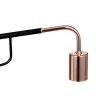 Hangende Wandlamp Van Gebogen Metaal - L65 X D10 X H25 Cm - Zwart En Koperkleurig - Colwood-OZAIA Hot