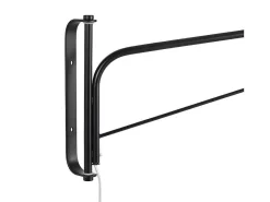 Hangende Wandlamp Van Gebogen Metaal - L65 X D10 X H25 Cm - Zwart En Koperkleurig - Colwood-OZAIA Hot