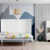 Hanglamp Etnische Stijl Van Bamboe En Zwart Metaal - D 40 X H 120 Cm - Parana-OZAIA