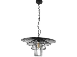 Hanglamp Met Draden Vlindermodel Machaon - Metaal - L59 X H95 Cm - Zwart-OZAIA Sale