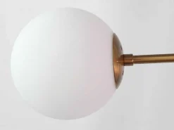 Hanglamp Van Glas En Metaal - D90 X H182 Cm - Goud - Kenora-OZAIA Discount