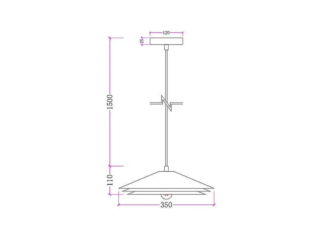 Hanglamp Van Metaal - D35 X H161 Cm - Groen - Kiruna-OZAIA New