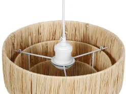Hanglamp Van Raffia - D30 X H171 Cm - Naturel - Sarnia-OZAIA Clearance