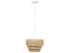 Hanglamp Van Raffia - D30 X H171 Cm - Naturel - Sarnia-OZAIA Clearance