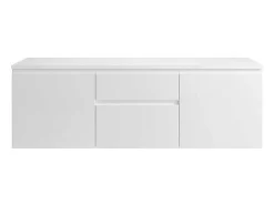 Hangmeubel Onder Wastafel - Wit - 150 Cm - Jimena Ii-Vente-unique