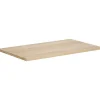 Hangmeubel Voor Badkamer Met Wastafel Om Erop Te Plaatsen - Eikenfineer - 80 Cm - Mesliva-Vente-unique Hot