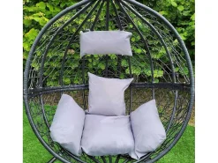 Hangstoel Egg Chair - Zwart - Max: 150 Kg-Monstershop Clearance