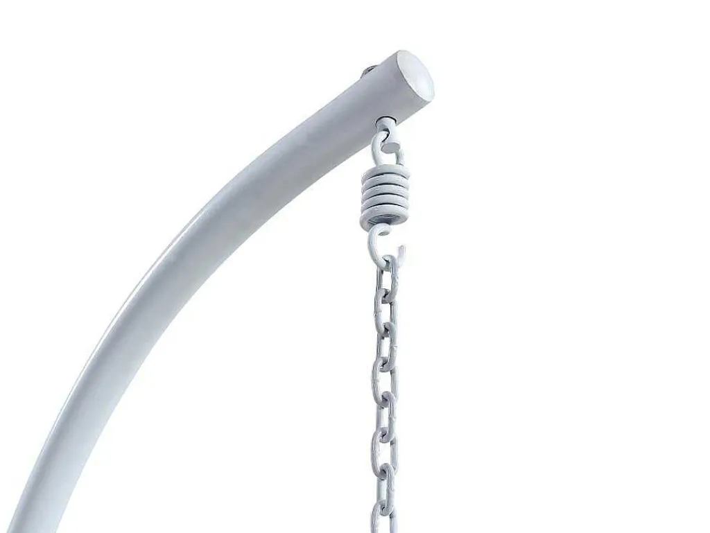 Hangstoel Van Gevlochten Hars - Wit - Bontoc-MYLIA New