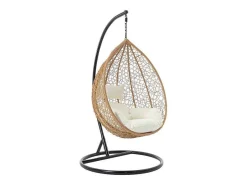 Hangstoel Van Gevlochten Hars - Licht Naturel - Campli Van-MYLIA Hot