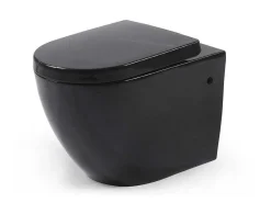 Hangtoilet Kenji - Zwart-Vente-unique Discount