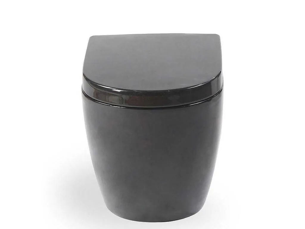 Hangtoilet Kenji - Zwart-Vente-unique Discount