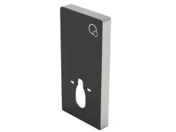 Hangtoilet Pakket In Mat Zwart Met Decoratieve Inbouwreservoir - Clemona-Vente-unique New