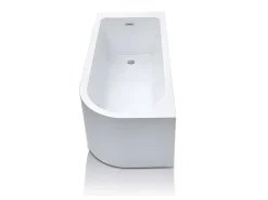 Hoekbad - 240L - 170 X 75 X 58 Cm - Linkse Hoek - Anika-Shower & Design Hot