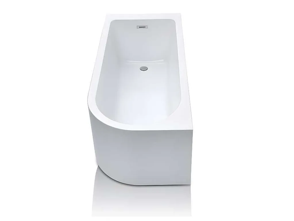 Hoekbad - 240L - 170 X 75 X 58 Cm - Linkse Hoek - Anika-Shower & Design Hot