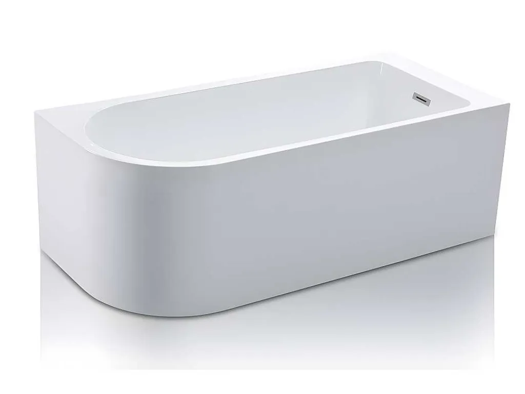 Hoekbad - 240L - 170 X 75 X 58 Cm - Rechtse Hoek - Anika-Shower & Design Discount