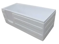 Hoekbad Met Deurtje Servee - 235L - 170 X 76 X 62 Cm - Hoek Links-Shower & Design Online
