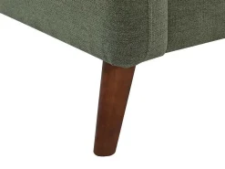 Hoekbank Met Hoek Links Van Groene Stof Totora-Vente-unique Best