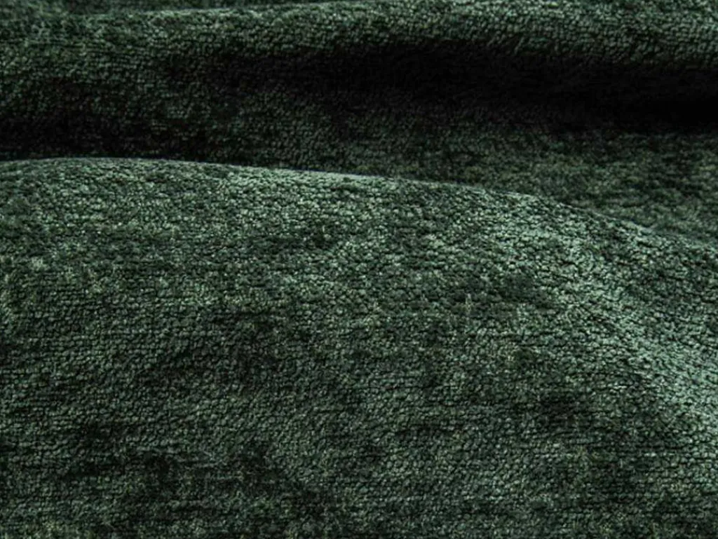 Hoekbank Met Hoek Links Van Beige Velours Met Textuur Talmine-Vente-unique Outlet