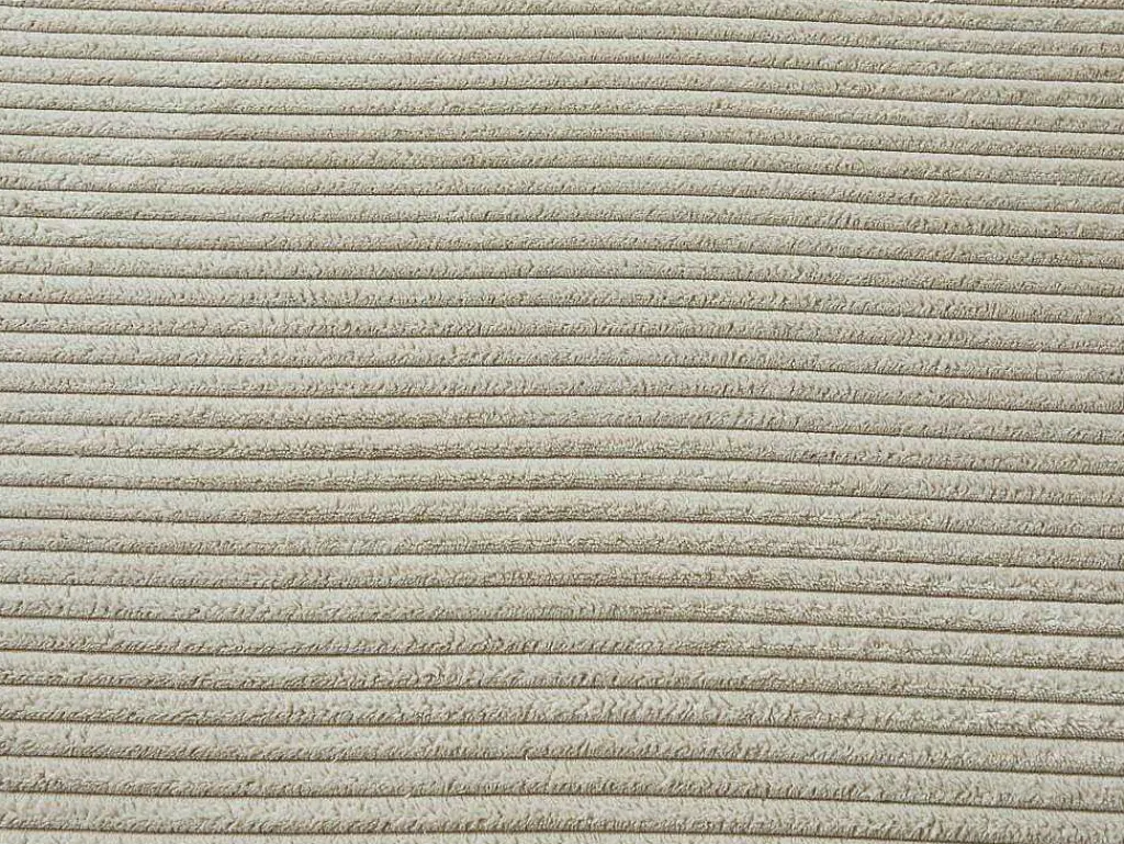 Hoekbank Mondovi Van Ribfluweel - Beige - Hoek Rechts-Vente-unique Best