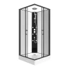 Hoekdouchecabine Met Massagefunctie - L80 X B80 X H225 Cm - Kivora-Shower & Design Discount