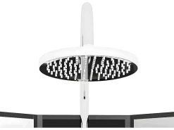 Hoekdouchecabine Met Massagefunctie - L80 X B80 X H225 Cm - Kivora-Shower & Design Discount