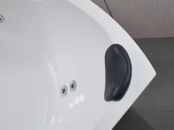 Hoekmassagebad Met Watervalsysteem Aglena - 2 Personen - 350 L - 150 X 150 X 60 Cm-Shower & Design Sale