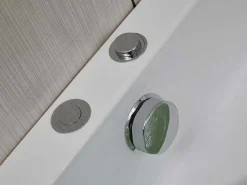 Hoekmassagebad Met Watervalsysteem Aglena - 2 Personen - 350 L - 150 X 150 X 60 Cm-Shower & Design Sale